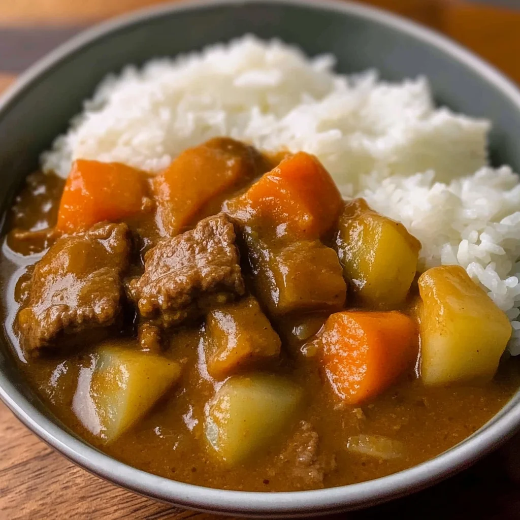 Japanese Curry on Rice