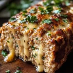 Juicy Garlic Parmesan Chicken Meatloaf: Comfort Food Delight
