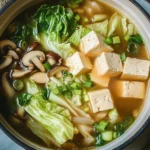 Napa Cabbage Tofu Soup