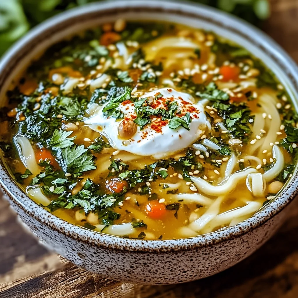 Nutritious Persian Noodle Soup for Cozy Comfort Anytime