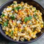 Perfect Mexican Street Corn Pasta Salad - homefoodkitchen