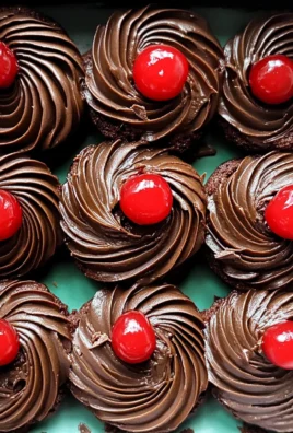 Piped Chocolate Butter Cookies