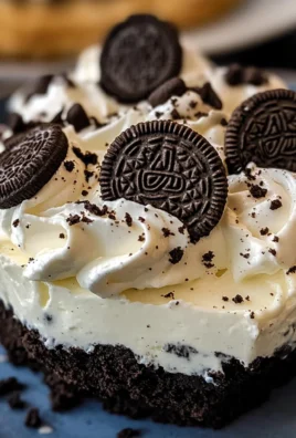 Protein Oreo Cheesecake Dessert