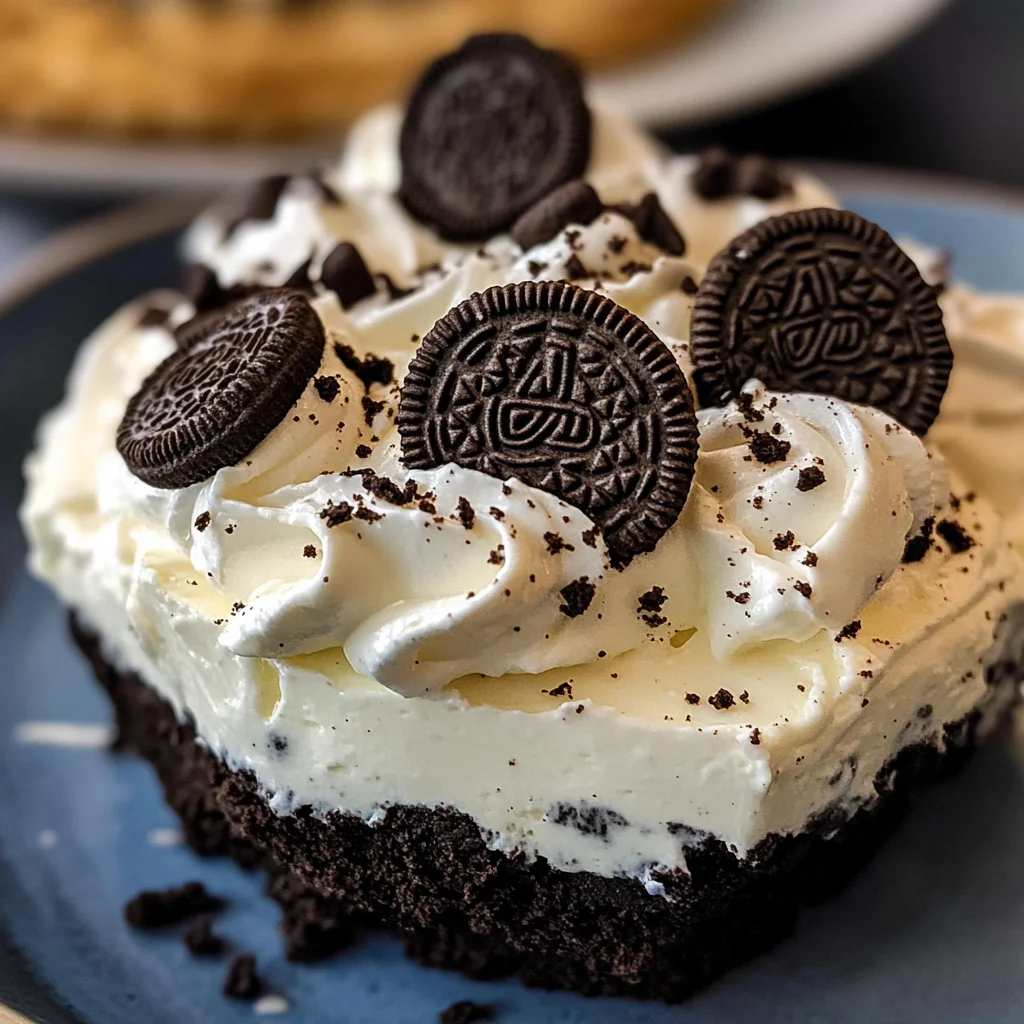 Protein Oreo Cheesecake Dessert