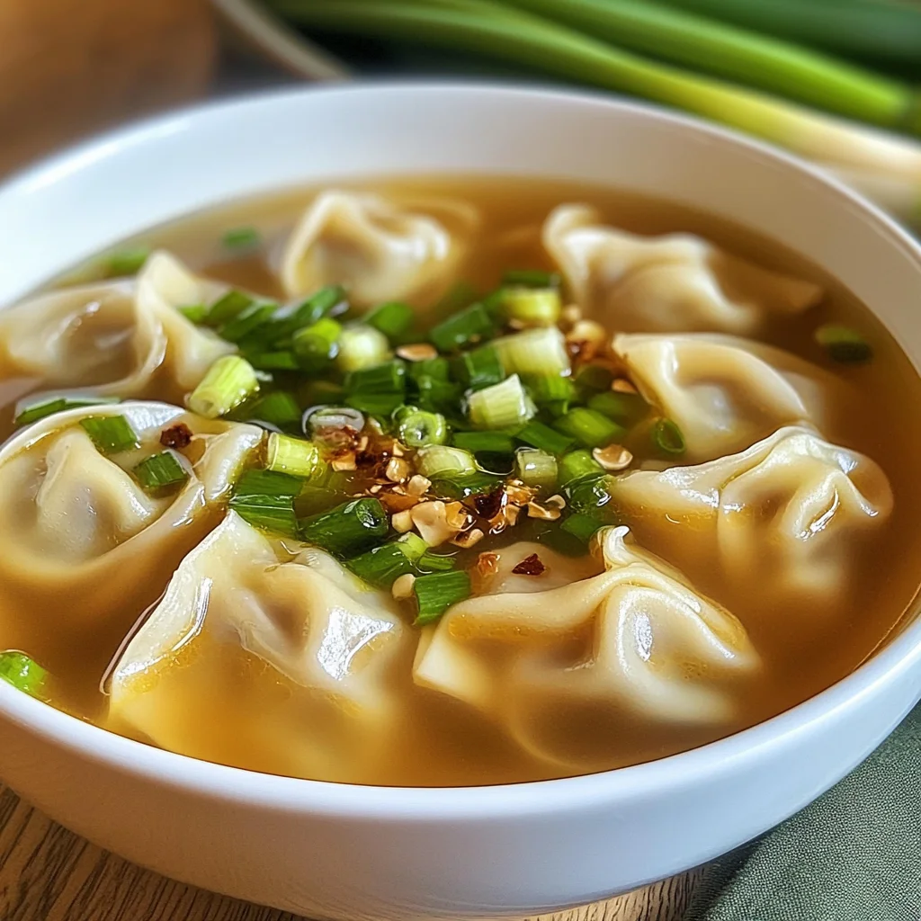 Quick & Easy Wonton Soup