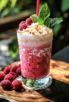 Raspberry Coconut Mojito