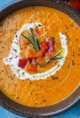 Roasted Vegetable Soup: Smooth and Creamy