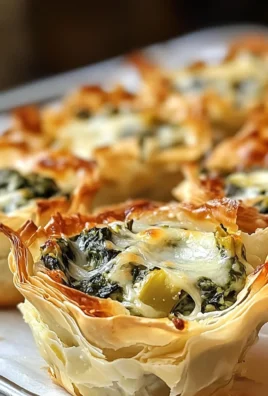 Spinach and Artichoke Dip Cups