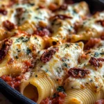 Sun-Dried Tomato and Ricotta Stuffed Shells