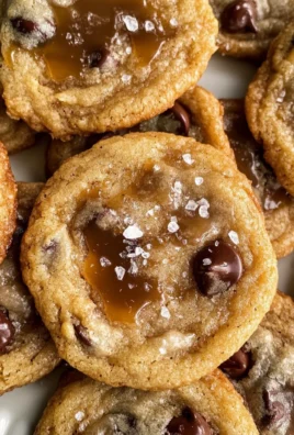 The Best Chewy Salted Caramel Chocolate Chip Cookies