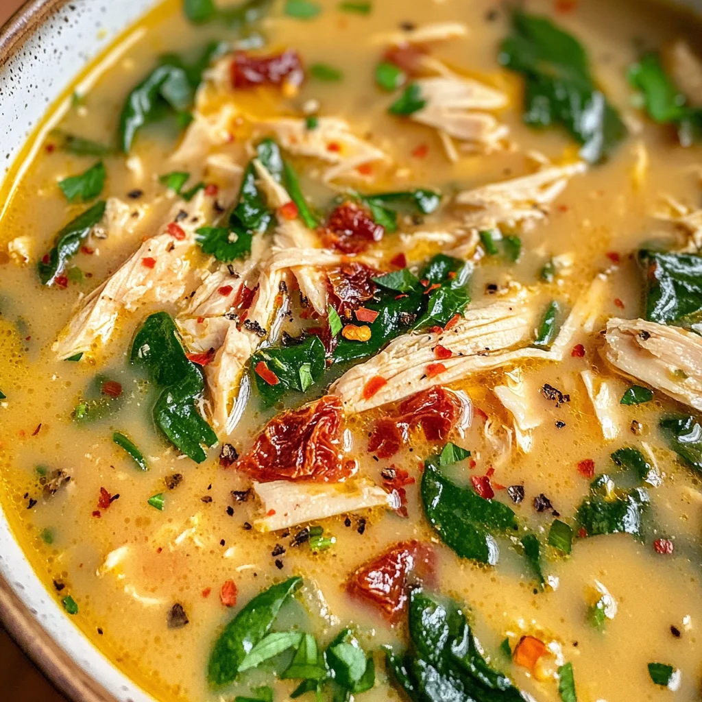 Tuscan Chicken Soup