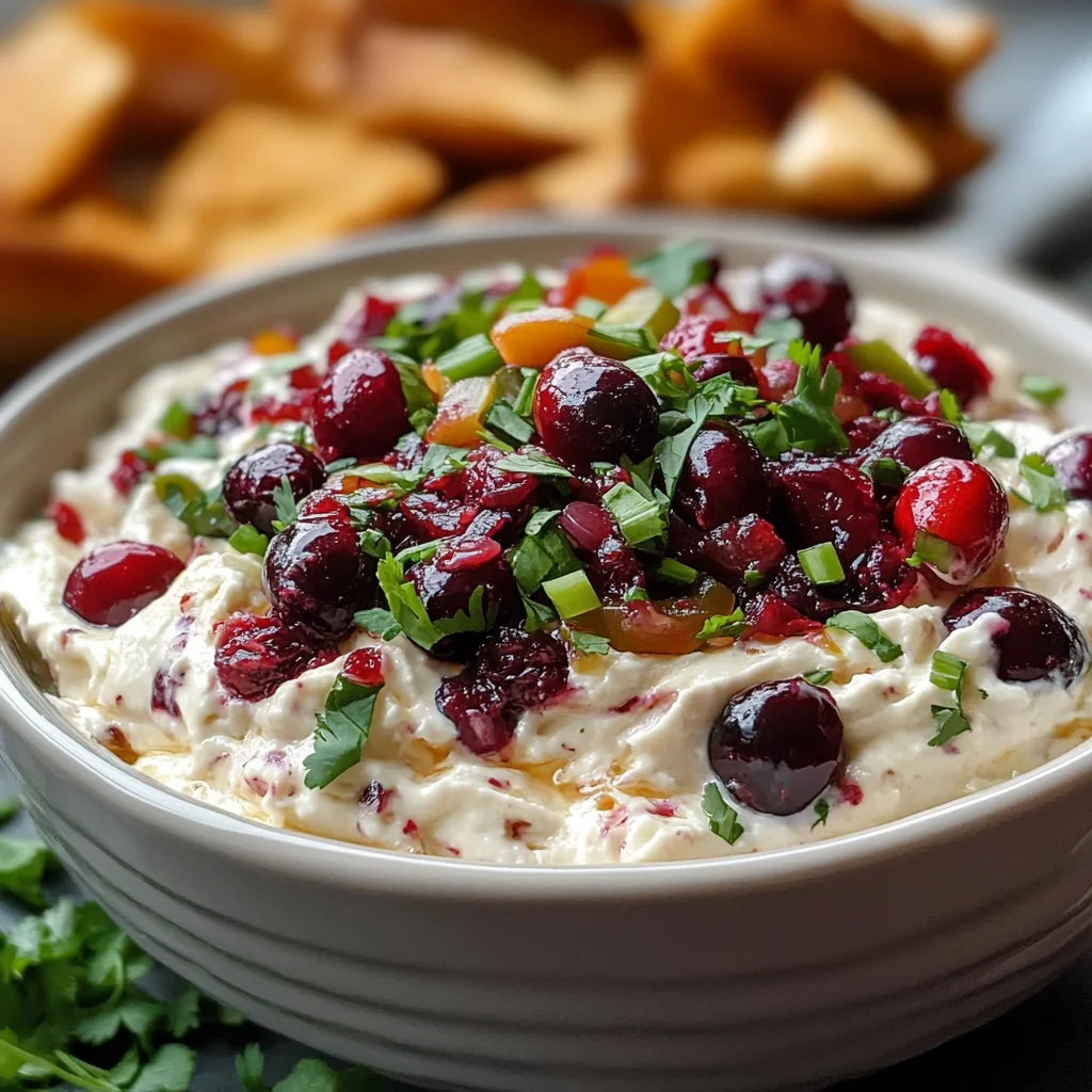 cranberry jalapeno cream cheese dip