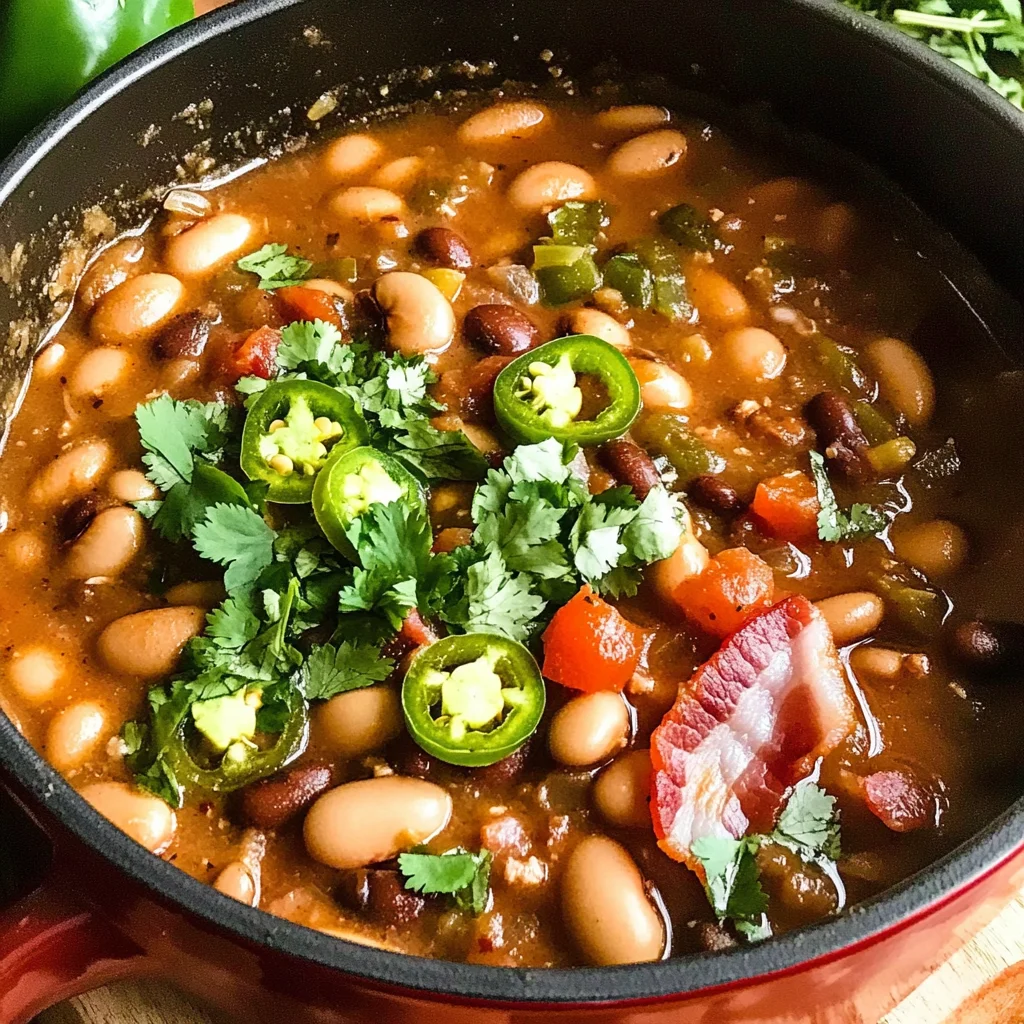 Authentic Borracho Beans