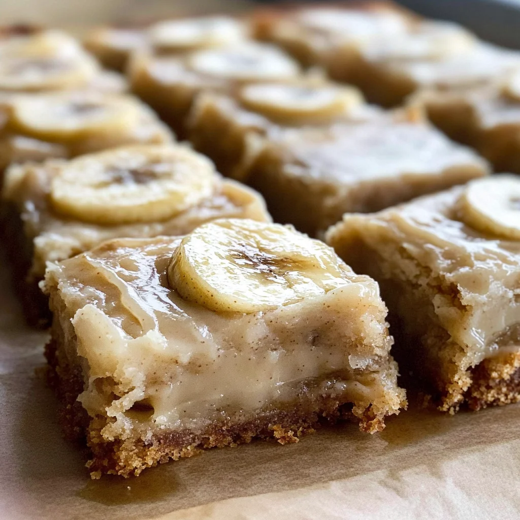 Banana Bars with Brown Butter Icing