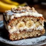 Banana Bread Cake with Cream Cheese Frosting