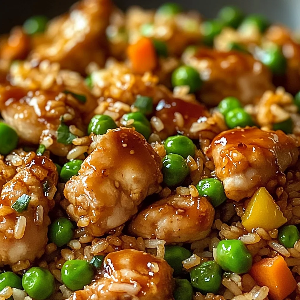 Bang Bang Chicken Fried Rice