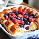 Berry Croissant Bake