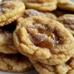 Brown Sugar Cinnamon Caramel Cookies
