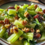 Celery Salad with Dates and Walnuts