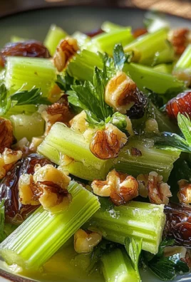 Celery Salad with Dates and Walnuts