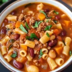 Copycat Pasta e Fagioli Soup Dutch Oven Recipe