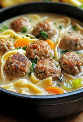Cozy Swedish Meatball Soup Recipe