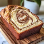 Cream Cheese Cinnamon Swirl Banana Bread