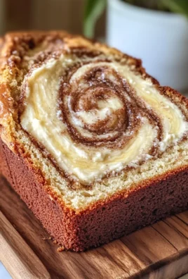 Cream Cheese Cinnamon Swirl Banana Bread