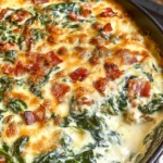 Creamed Spinach Bake