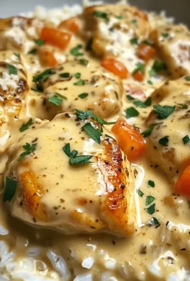 Creamy Smothered Chicken and Rice