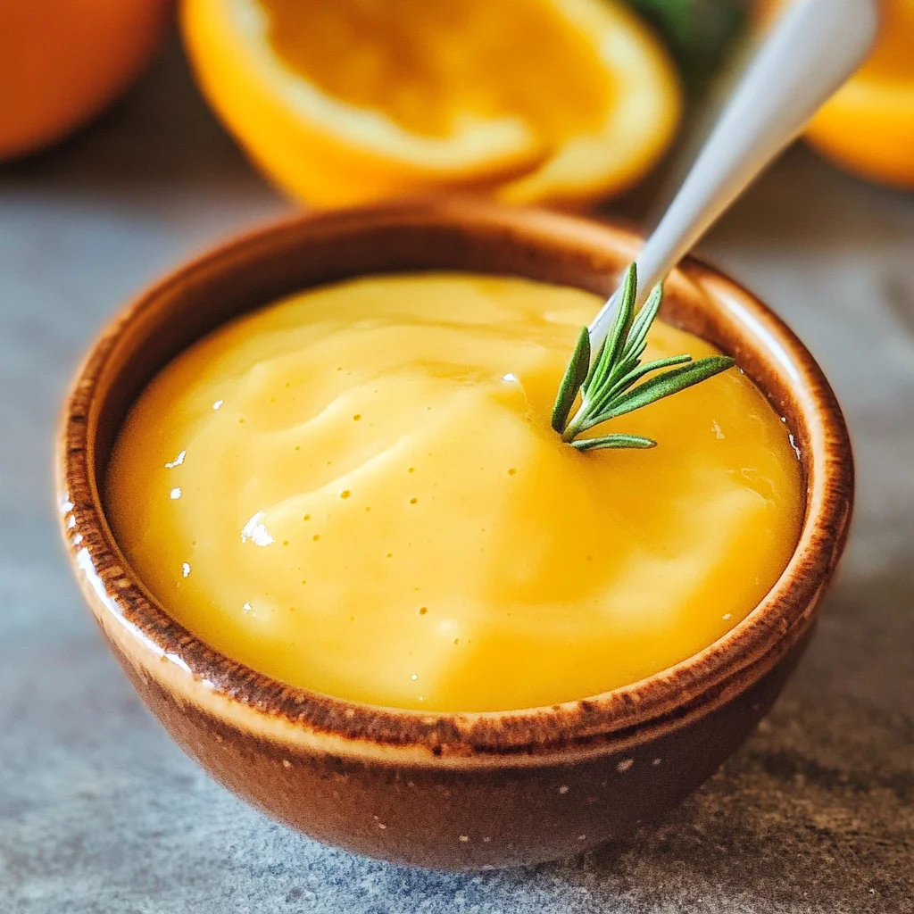 Decadent Orange Curd Recipe