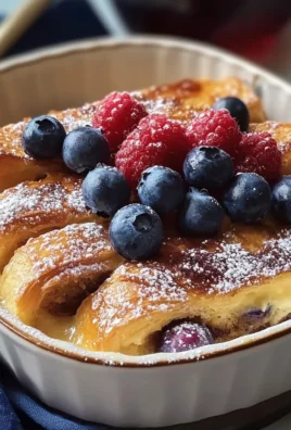 Delicious Croissant French Toast Casserole