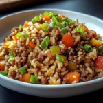 Dirty Rice with Ground Beef