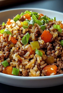 Dirty Rice with Ground Beef