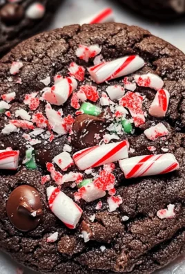 Double Chocolate Peppermint Cookies