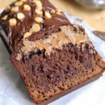 Easy Chocolate Peanut Butter Quick Bread