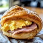 Easy Croissant Breakfast Sandwiches