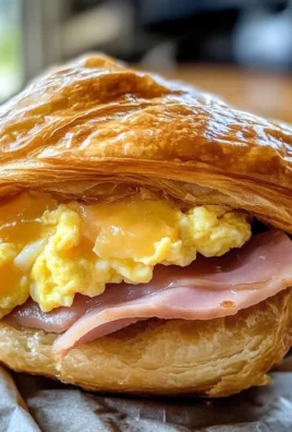 Easy Croissant Breakfast Sandwiches
