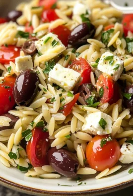 Greek Orzo Pasta Salad