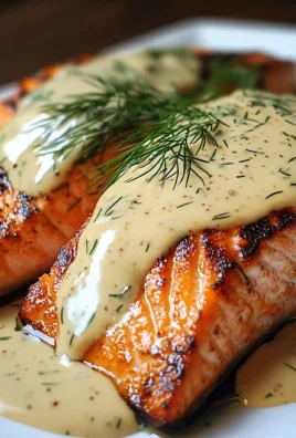 Grilled Salmon with Dijon Mustard Sauce: A Flavorful Delight!