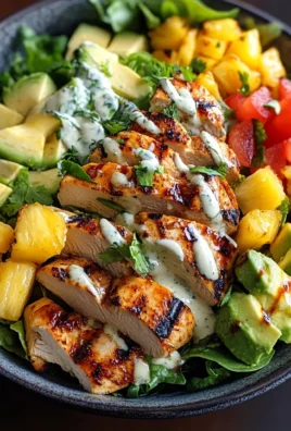 Hawaiian Chicken Salad Bowl