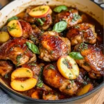 Honey Butter Peach Chicken