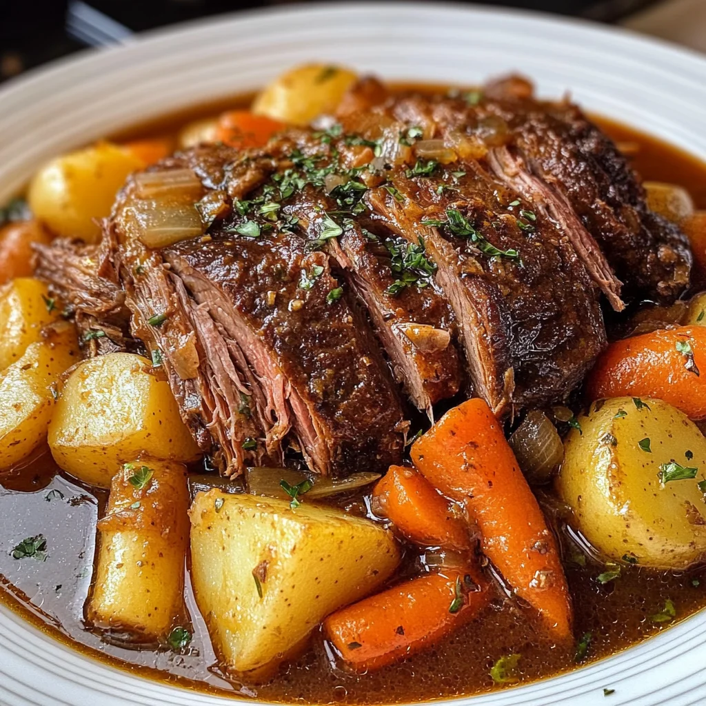 How To Make 5-Star Pot Roast Slow Cooker Fast & Easy