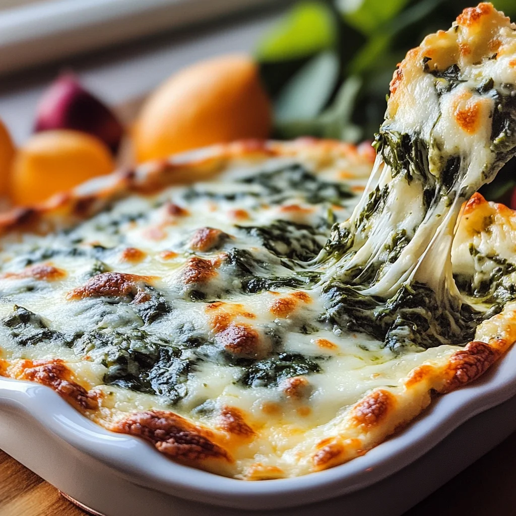 Irresistible Hot Spinach Dip Recipe