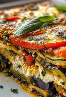 Layered Mediterranean Vegetable Lasagna with Creamy Ricotta