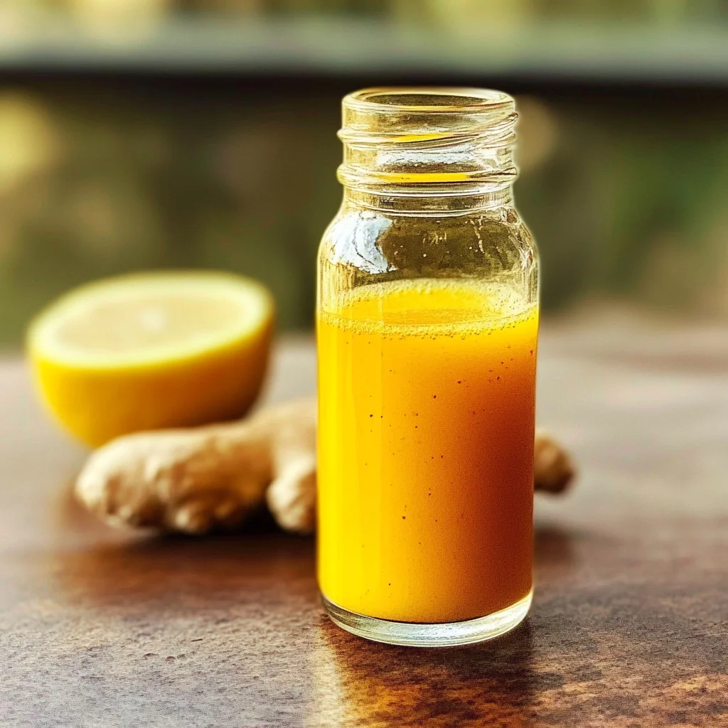 Lemon Ginger Turmeric Shot