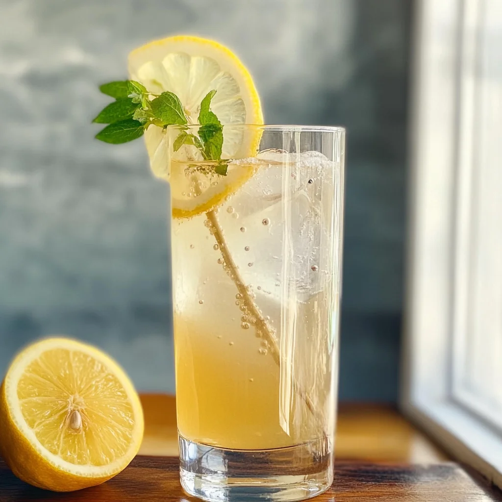 Lemon Verbena Spritz Cocktail Recipe