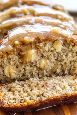 Maple Glazed Banana Bread