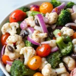 Marinated Vegetable Salad with Italian Dressing