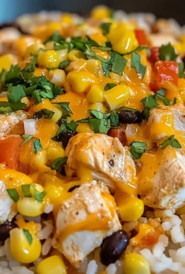 One-Pot Cheesy Southwest Chicken & Rice: Creamy Bliss!